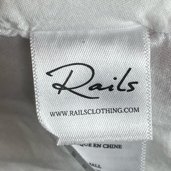 RAILS Ashlyn Sunset Gradient Midi Dress in Multi Water Color Size S - Picture 4 of 7